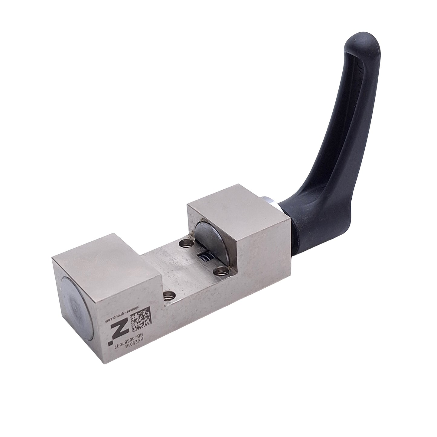 Used Zimmer Group HK2501A Manual Clamp Element For Linear Rails, 25mm Rail Width