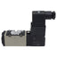 New – Open box SMC VFR2110R-5DZ Solenoid Valve, 5/2-Way, 0-0.9MPa, DIN Terminal, 24VDC Coil
