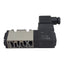 New – Open box SMC VFR2110R-5DZ Solenoid Valve, 5/2-Way, 0-0.9MPa, DIN Terminal, 24VDC Coil