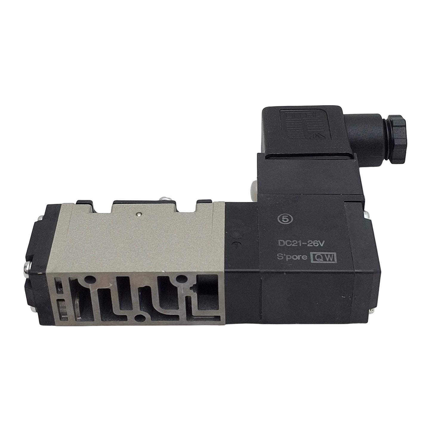 New – Open box SMC VFR2110R-5DZ Solenoid Valve, 5/2-Way, 0-0.9MPa, DIN Terminal, 24VDC Coil