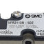 New – Open box SMC VFR2110R-5DZ Solenoid Valve, 5/2-Way, 0-0.9MPa, DIN Terminal, 24VDC Coil
