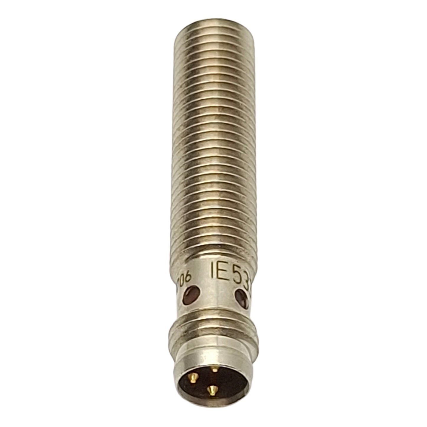 New IFM IE5338 Inductive Sensor, PNP/NPN NO, 3mm Range, 10-30VDC, 3-Pin M8 Male