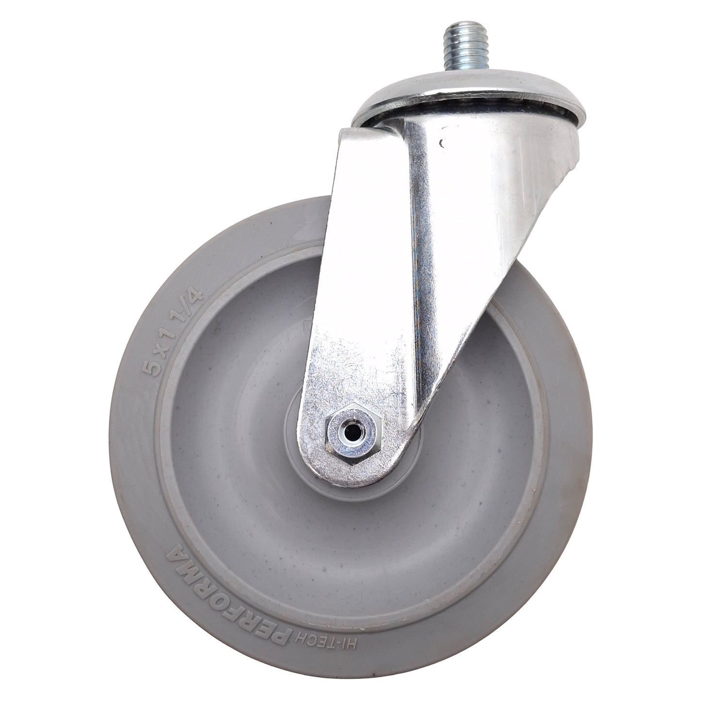 Used Lot of 2 Colson 2.05254.445 MTG10 Stem Mount Swivel Caster ø5in x 1-1/4in 325lbs