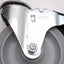 Used Lot of 2 Colson 2.05254.445 MTG10 BRK5 Stem Mount Swivel Caster, ø5in x 1-1/4in