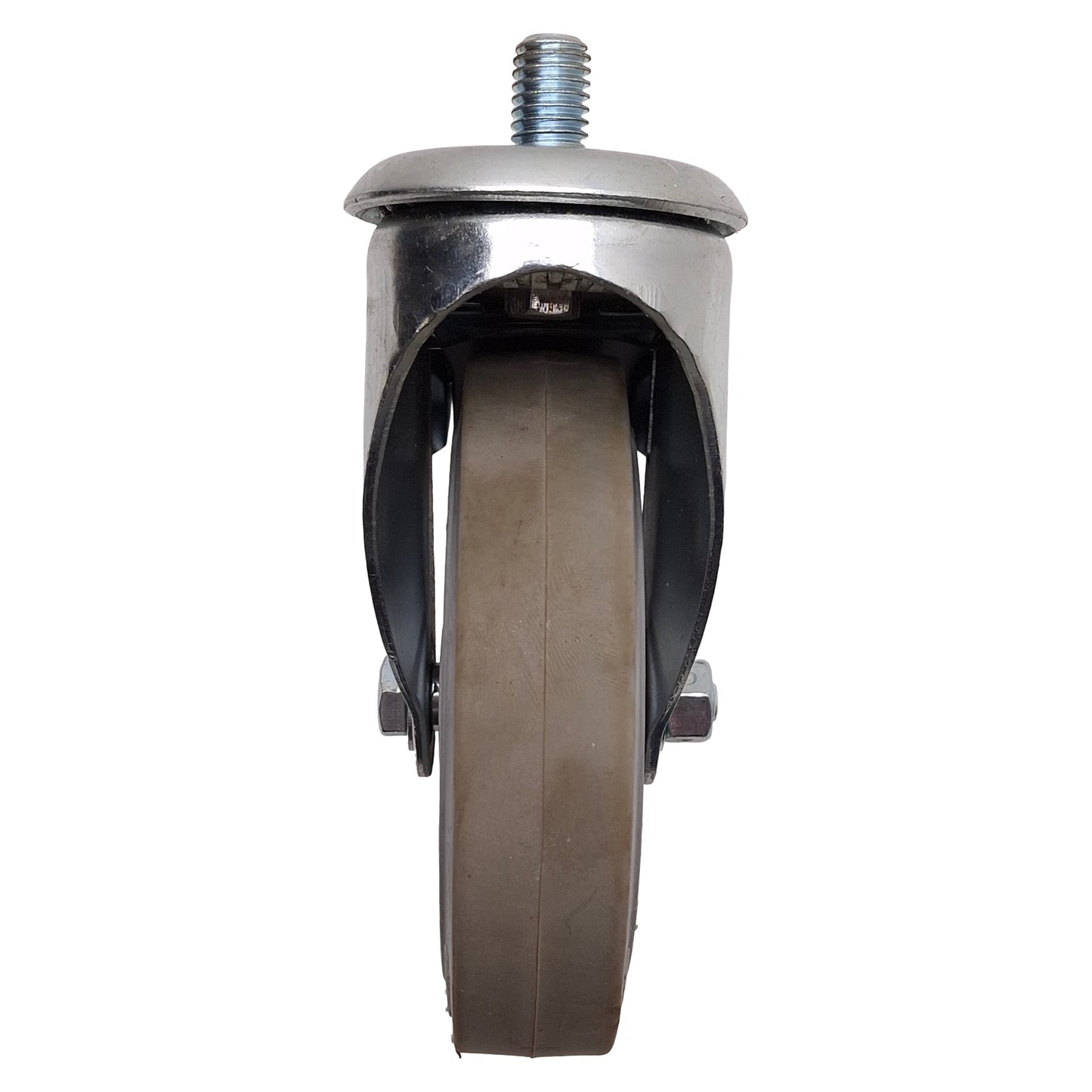 Used Lot of 2 Colson 2.05254.445 MTG10 BRK5 Stem Mount Swivel Caster, ø5in x 1-1/4in