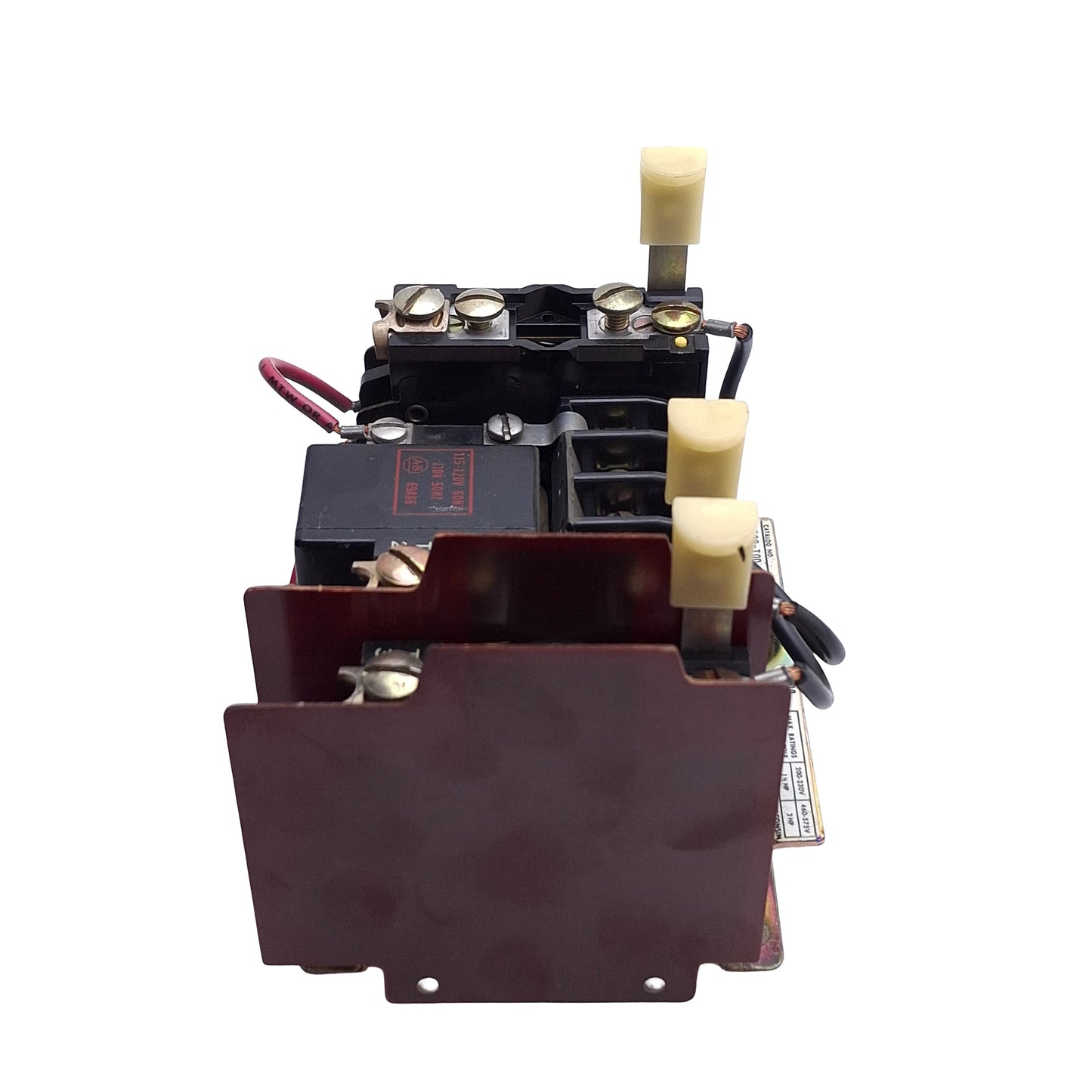 Used Allen Bradley 509-T0D Motor Starter 11A, 2HP @ 575VAC 3-PH, 120VAC Coil *Heater*