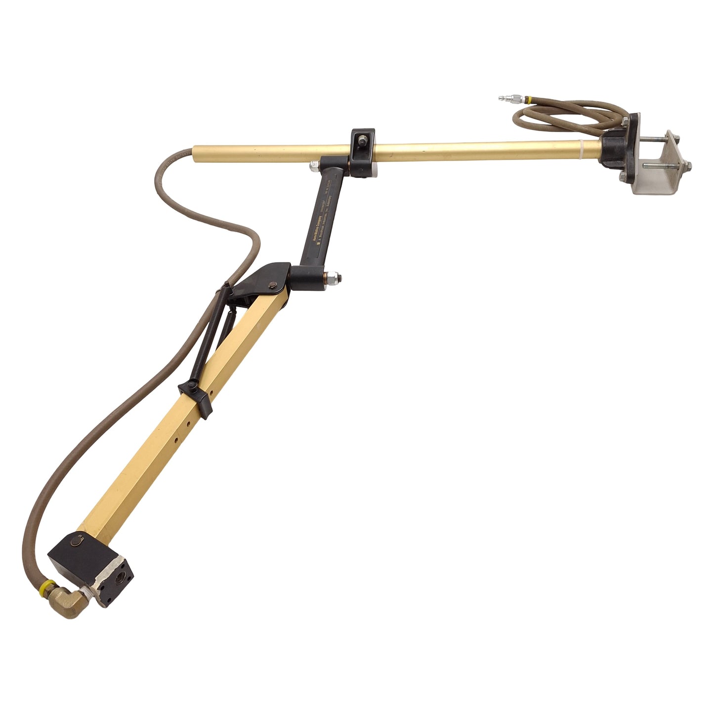 Used Woodhead Aero-Motive Ergomation Torque Arm, 30in Reach, 5lb Capacity, 1/4in NPT