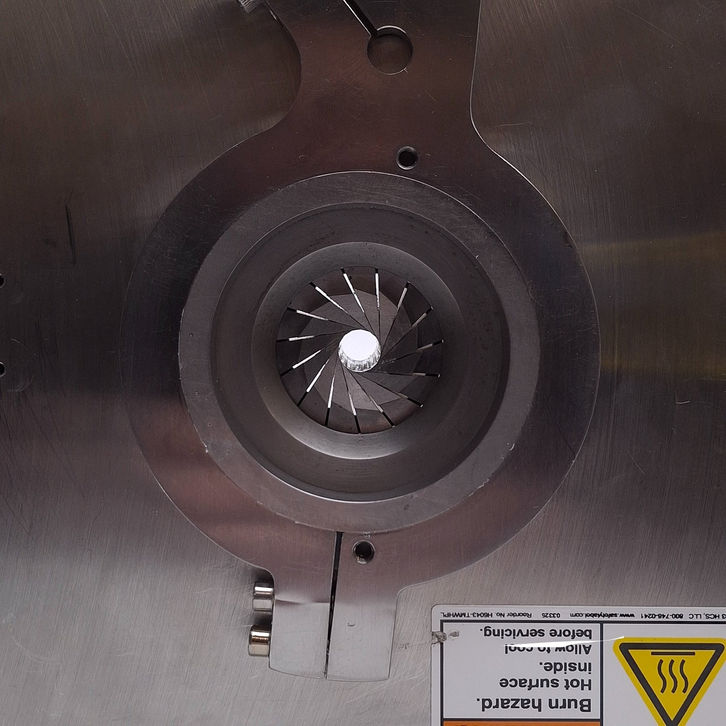 Used Machine Solutions Heated Stent Crimper Head, 0mm - 10mm x 60mm Length, 230V