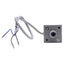 Used SMC ZSE4-01-25 Digital Vacuum Pressure Sensor Switch, 12-24VDC, 0 to -101kPa