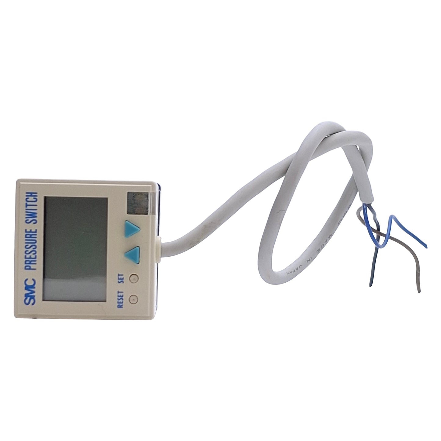 Used SMC ZSE4-01-25 Digital Vacuum Pressure Sensor Switch, 12-24VDC, 0 to -101kPa