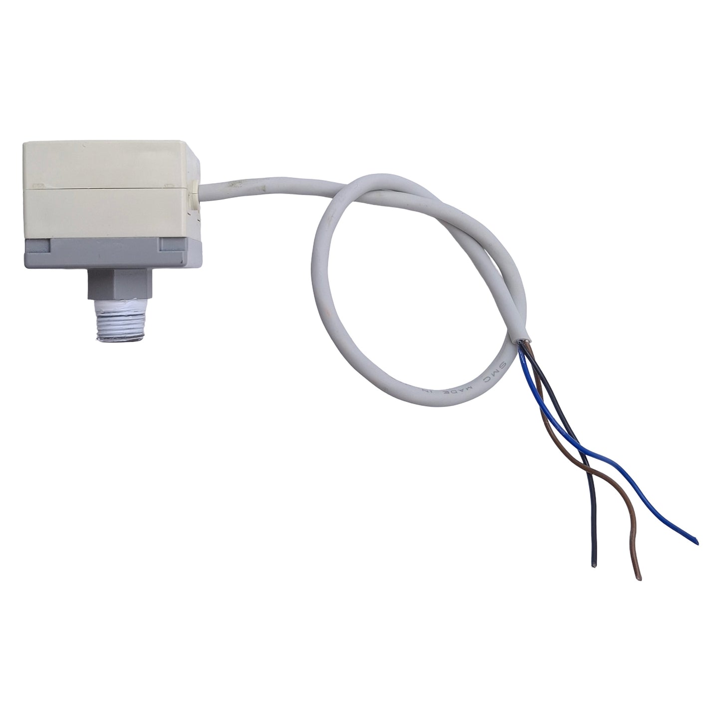 Used SMC ZSE4-01-25 Digital Vacuum Pressure Sensor Switch, 12-24VDC, 0 to -101kPa