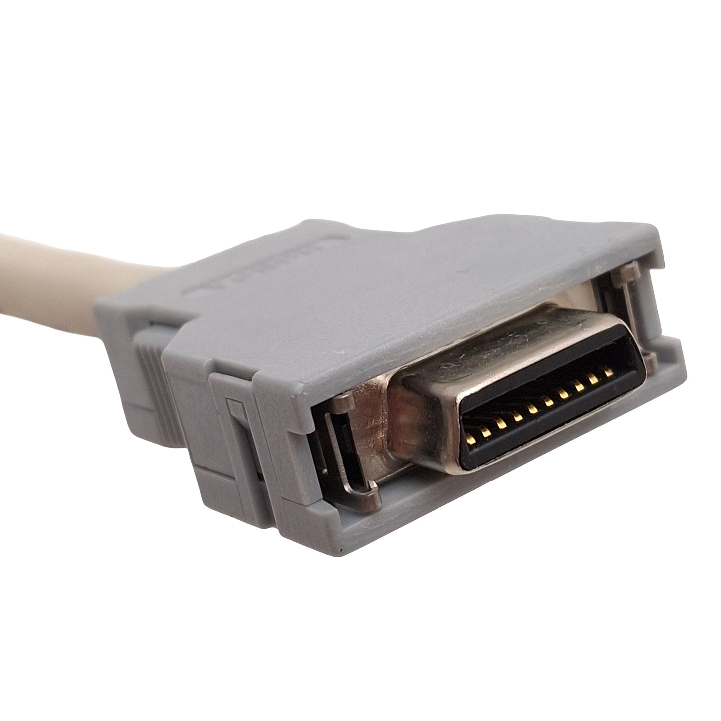 Used GE Fanuc IC800CBL002A Digital Servo Command Cable Assembly, 90-30 Series, 3m
