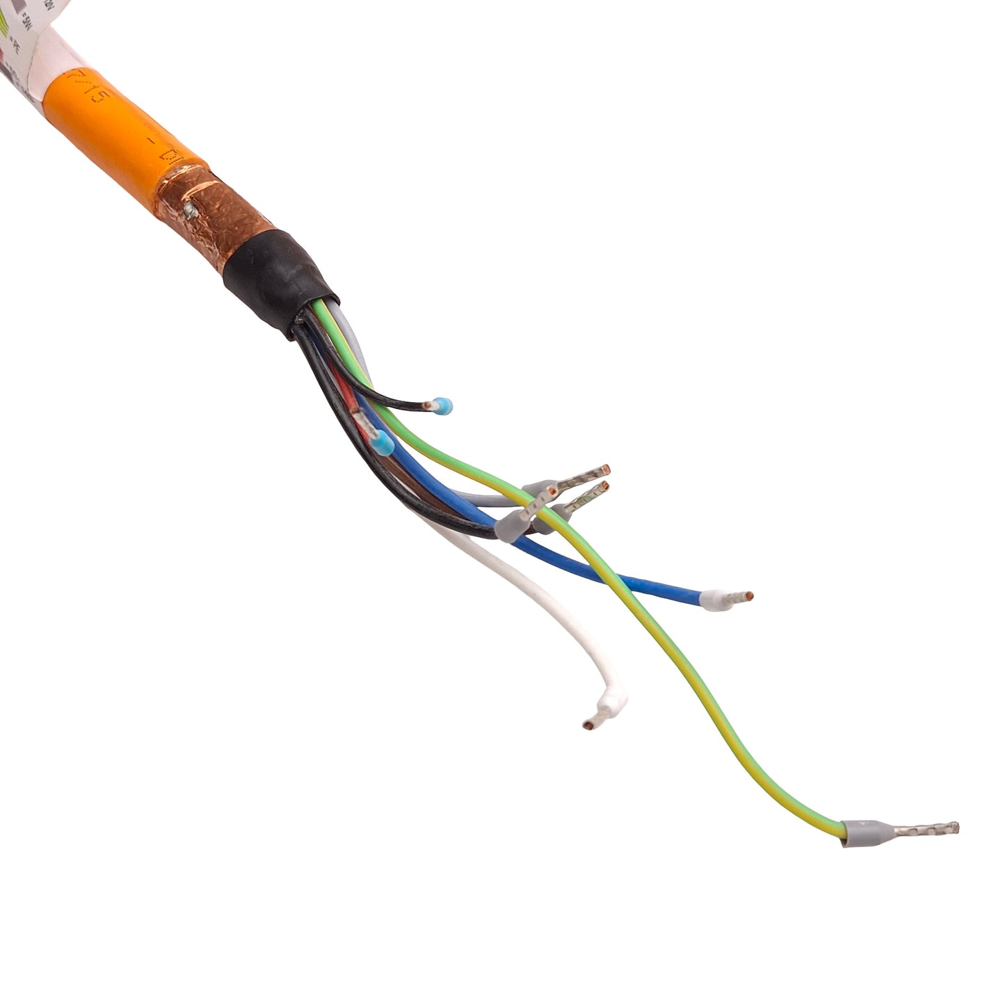 Used Beckhoff ZK4704-0421-2030 Servo Motor Connection Cable, itec OCT Plug, 3.0m