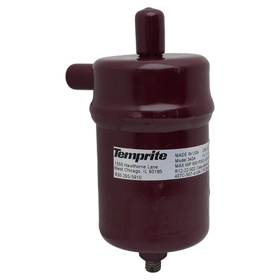 New – Open box Temprite 034000000 340A Oil Separator, 650psi Max, 0.3-0.6µm, 3/8in ODS