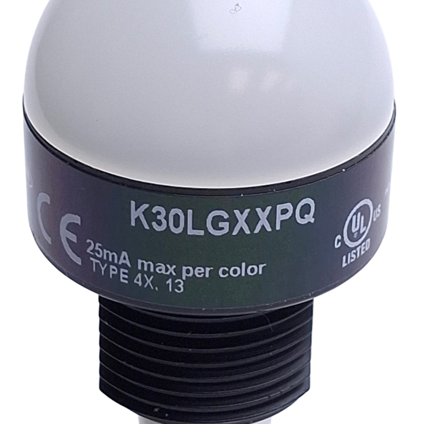 New – Open box Banner Engineering K30LGXXPQ 78934 LED Indicator, Green, 24VDC, PNP, 30mm Size