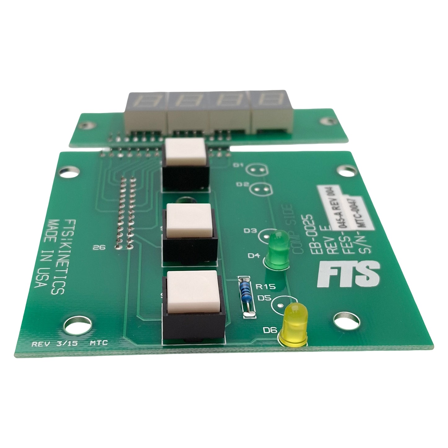 New FTS Kinetics FES-045-A Display Module Assembly For EDC/FC Chiller/Cooler