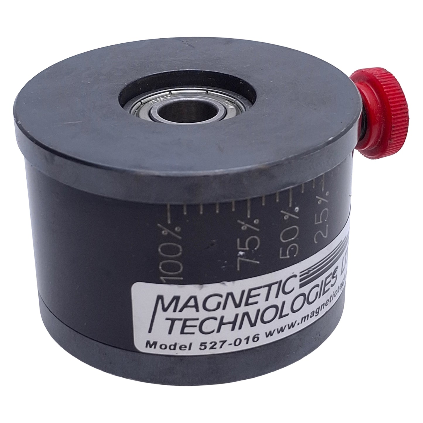 Used Magnetic Technologies 527-016 Mag Clutch Brake, 0.03-1.25in-lbs *Missing Shaft*