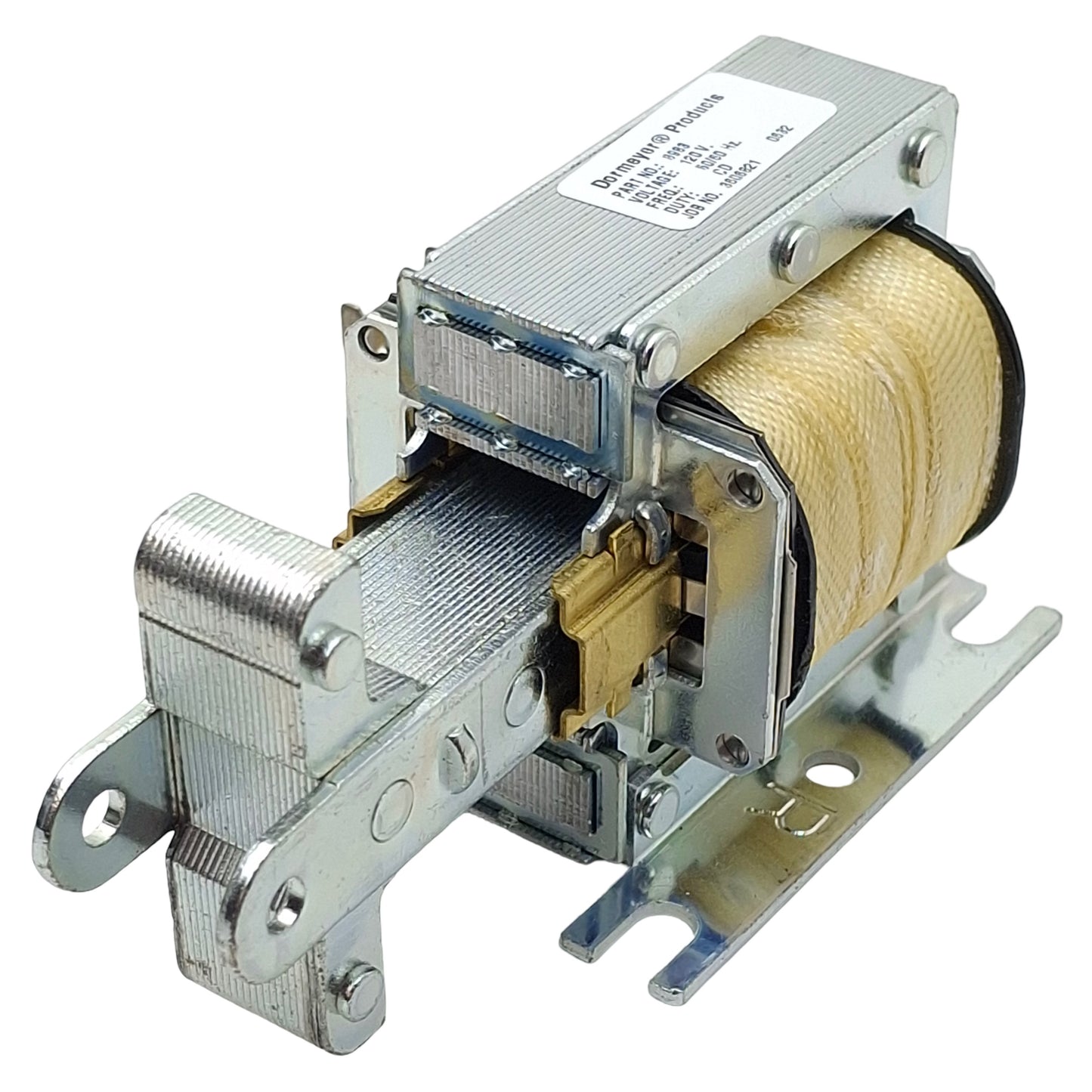 Used Dormeyer 8983 Solenoid Valve Coil, 120VAC 50/60Hz, Solder Terminal, Base Mount