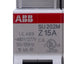 New – Open box ABB SU202M-Z15 Miniature Circuit Breaker 2-Pole, 15A, 250VAC, DIN Rail