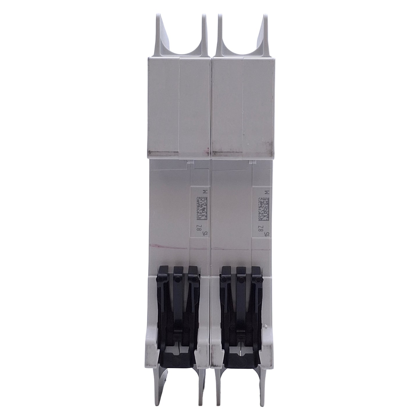Used ABB SU202M-Z15 Miniature Circuit Breaker 2-Pole, 15A, 250VAC, DIN Rail