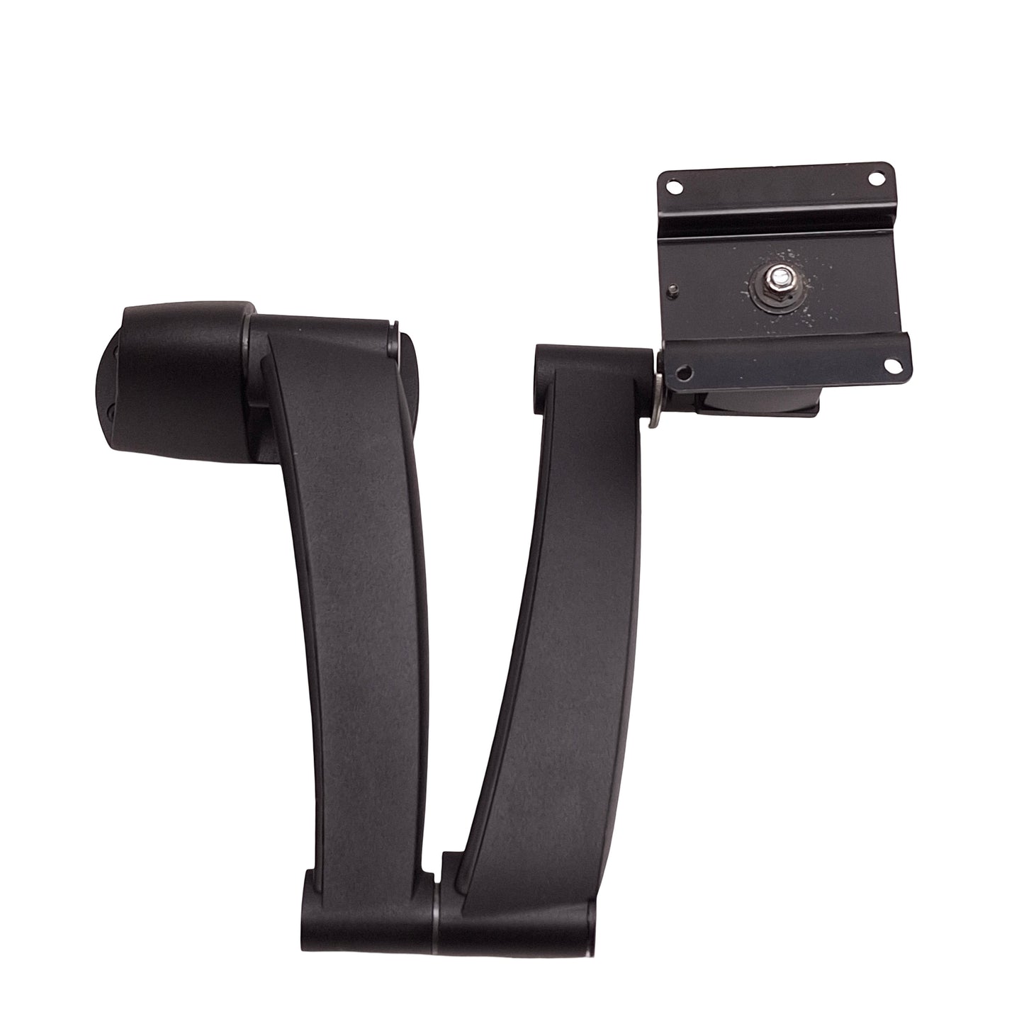 Used Ergotron 28-096-200 200 Series Wall Mount Arm, Two 9in Extensions, VESA 75mm