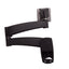 Used Ergotron 28-096-200 200 Series Wall Mount Arm, Two 9in Extensions, VESA 75mm