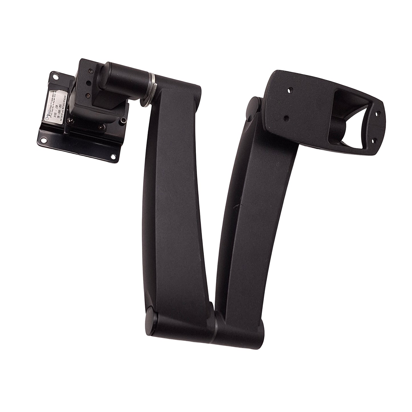 Used Ergotron 28-096-200 200 Series Wall Mount Arm, Two 9in Extensions, VESA 75mm