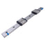 Used IKO LWLF24 B Linear Rail With 2 Ball Bearing Slide Carriage, 320mm Rail Length
