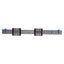 Used IKO LWLF24 B Linear Rail With 2 Ball Bearing Slide Carriage, 320mm Rail Length