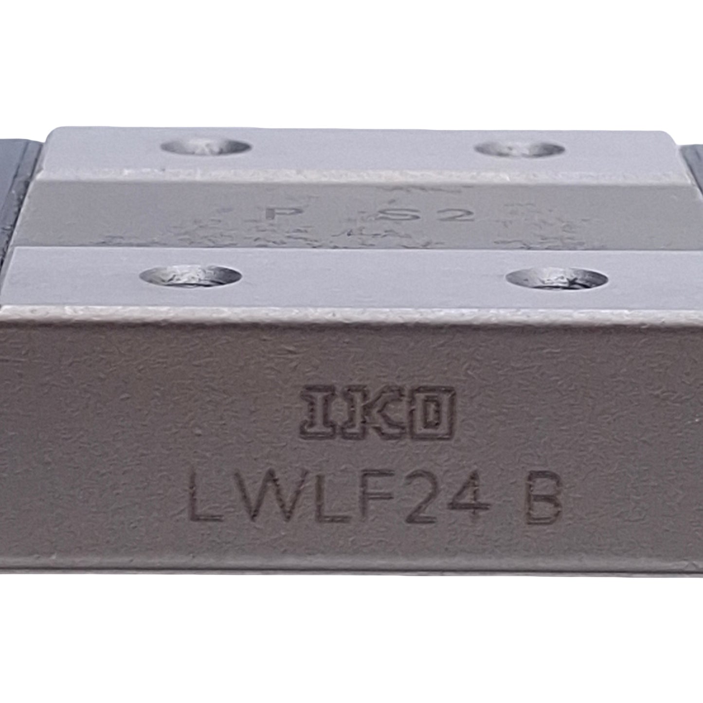 Used IKO LWLF24 B Linear Rail With 2 Ball Bearing Slide Carriage, 320mm Rail Length