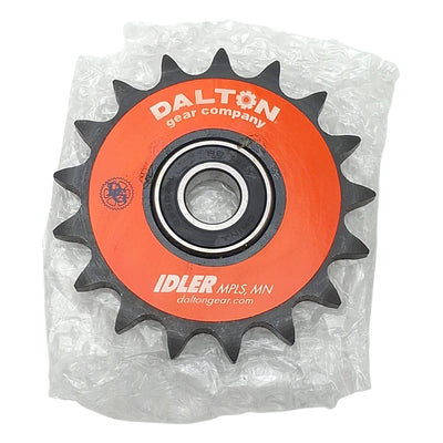 New Dalton Gear 105-5/8 50A17 Ball Bearing Idler Sprocket, 17-Teeth, 5/8in Pitch