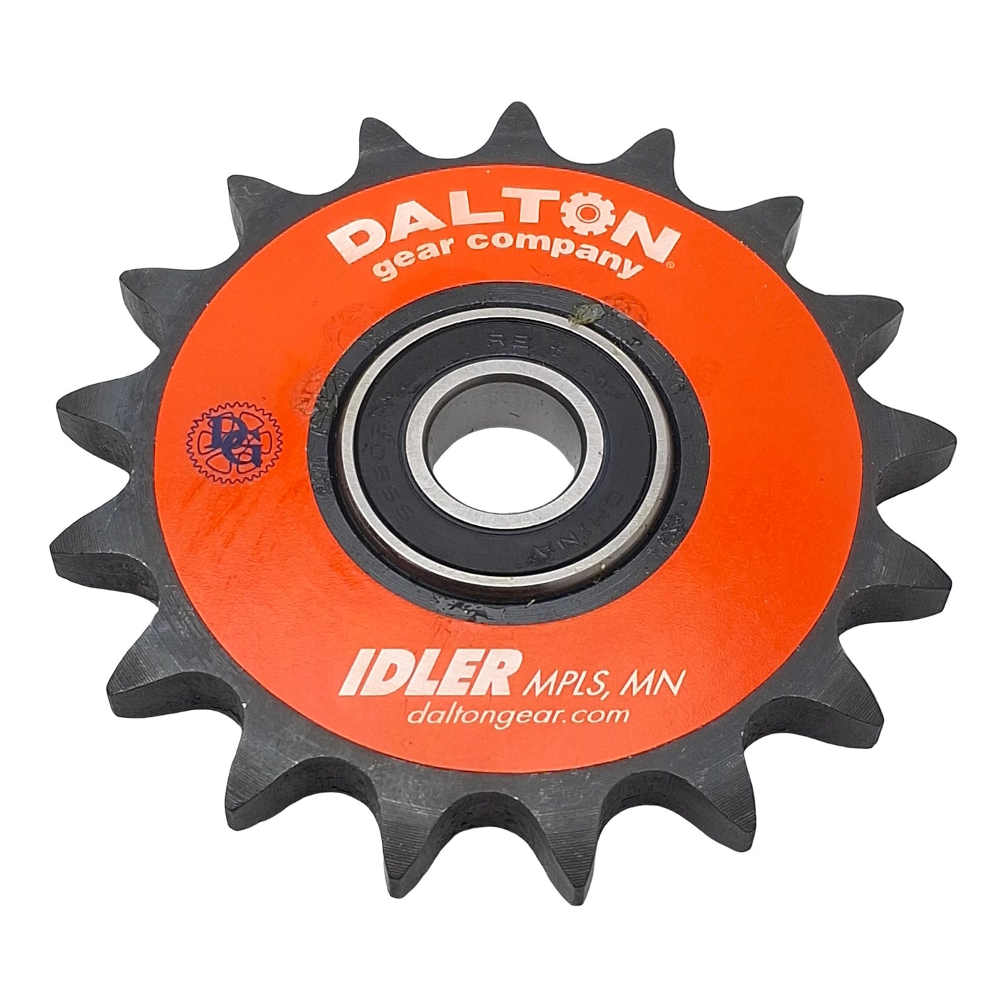 New Dalton Gear 105-5/8 50A17 Ball Bearing Idler Sprocket, 17-Teeth, 5/8in Pitch