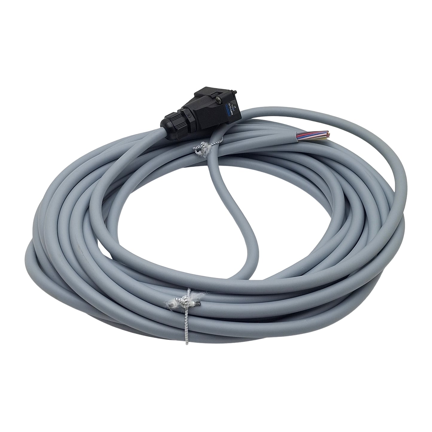 New Festo 177674 Plug Socket With Cable, 15-Pin Sub-D Female to Leads, 24VDC, 10m