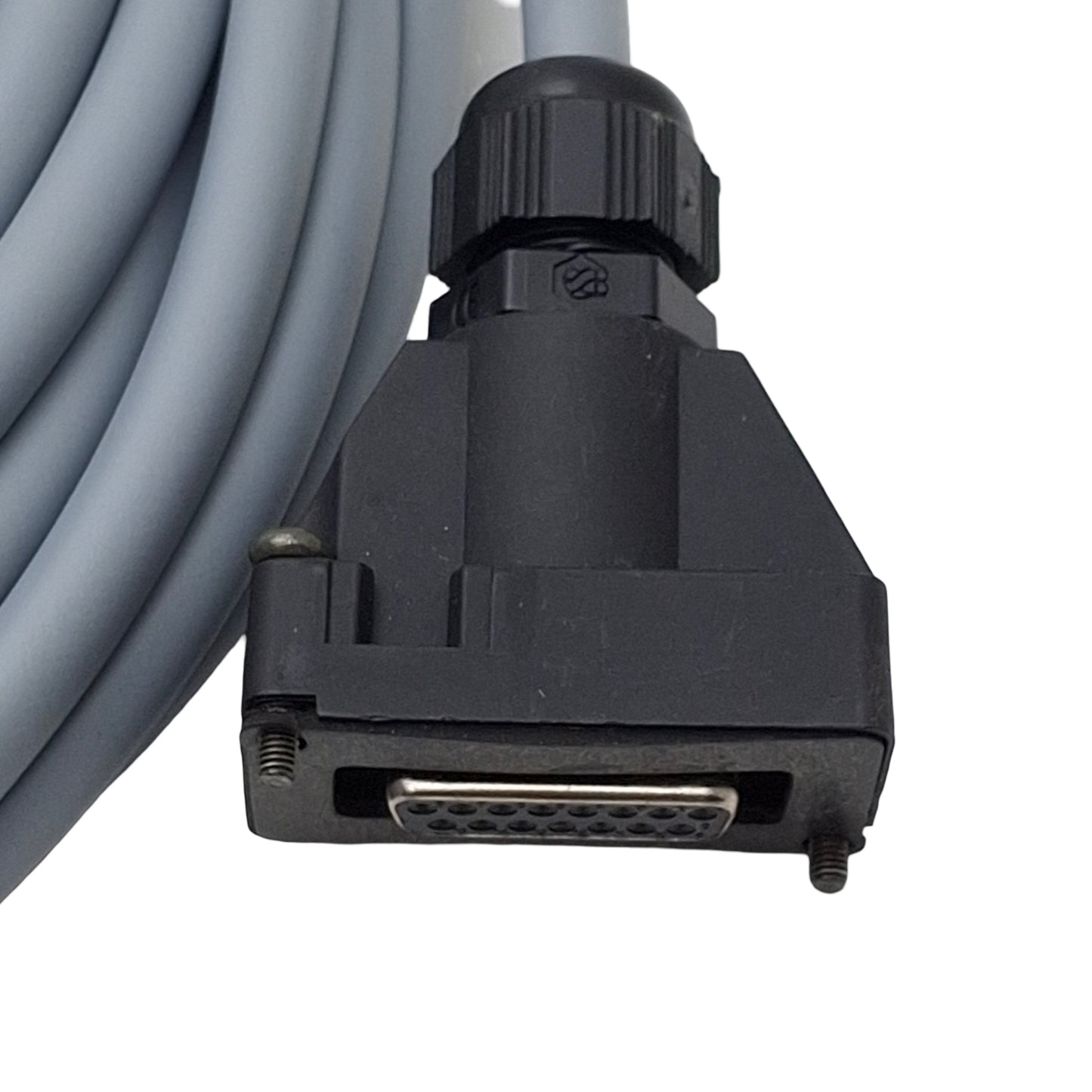 New Festo 177674 Plug Socket With Cable, 15-Pin Sub-D Female to Leads, 24VDC, 10m