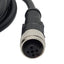 New – Open box Keyence OP-87634 Connector Cable, 4-Pin M12 Female to Leads, 4A 300VAC/DC, 2m