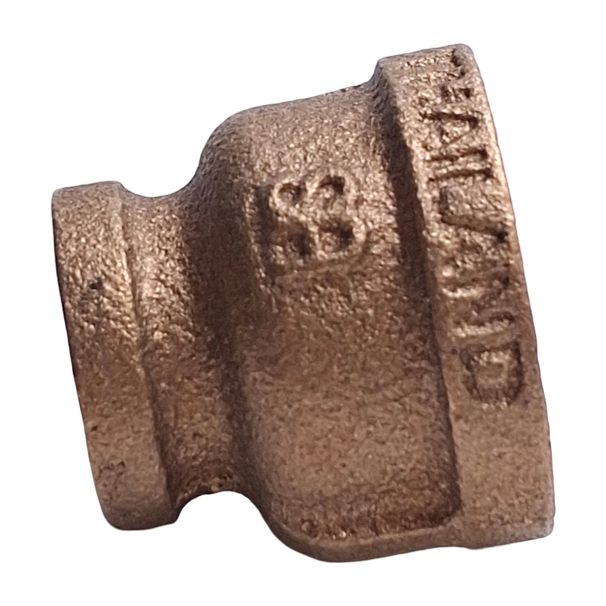 New – Open box Lot of 5 Siam Fittings #150 Reducing Coupling, 3/8in x 3/4in NPT Female, Brass