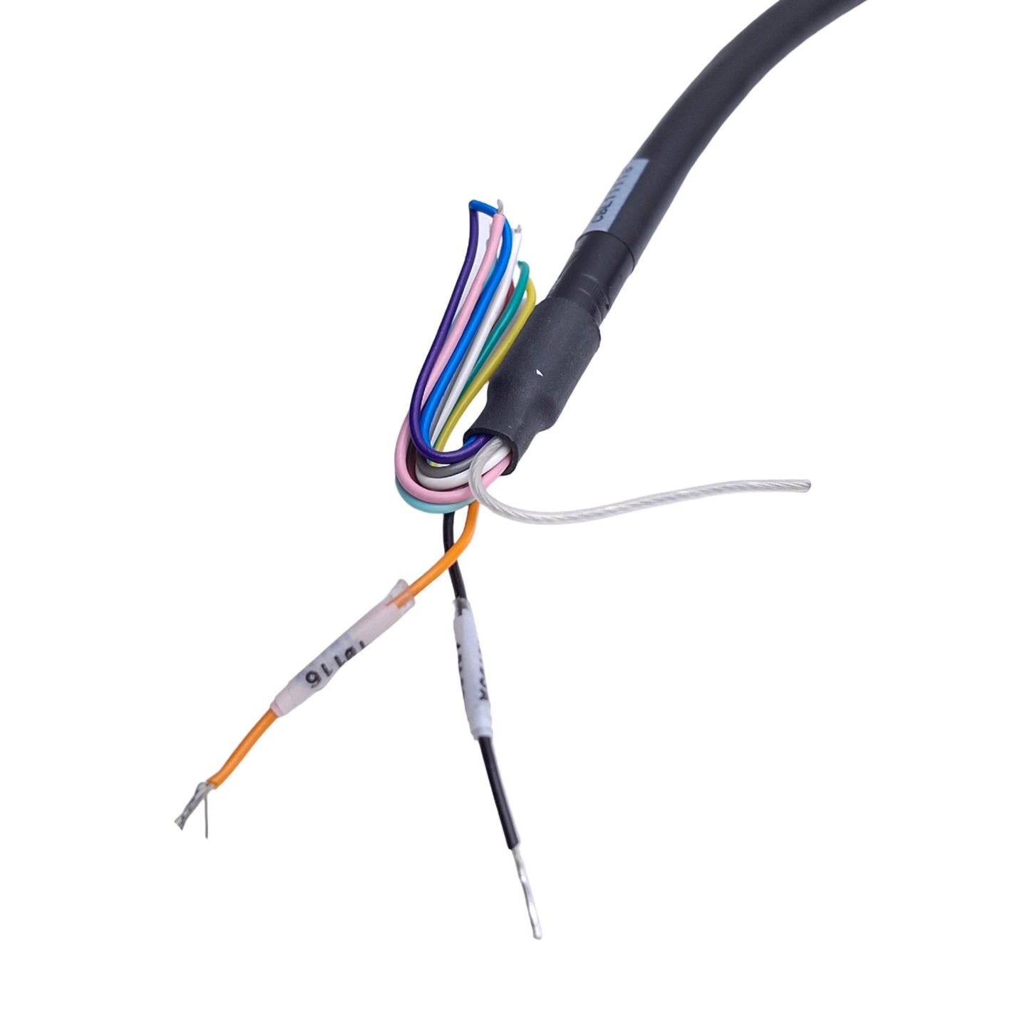 Used CEI MVA-11-1-X-2M Hirose Camera Cable, Hirose 12-Pin Female to Flying Leads, 2m