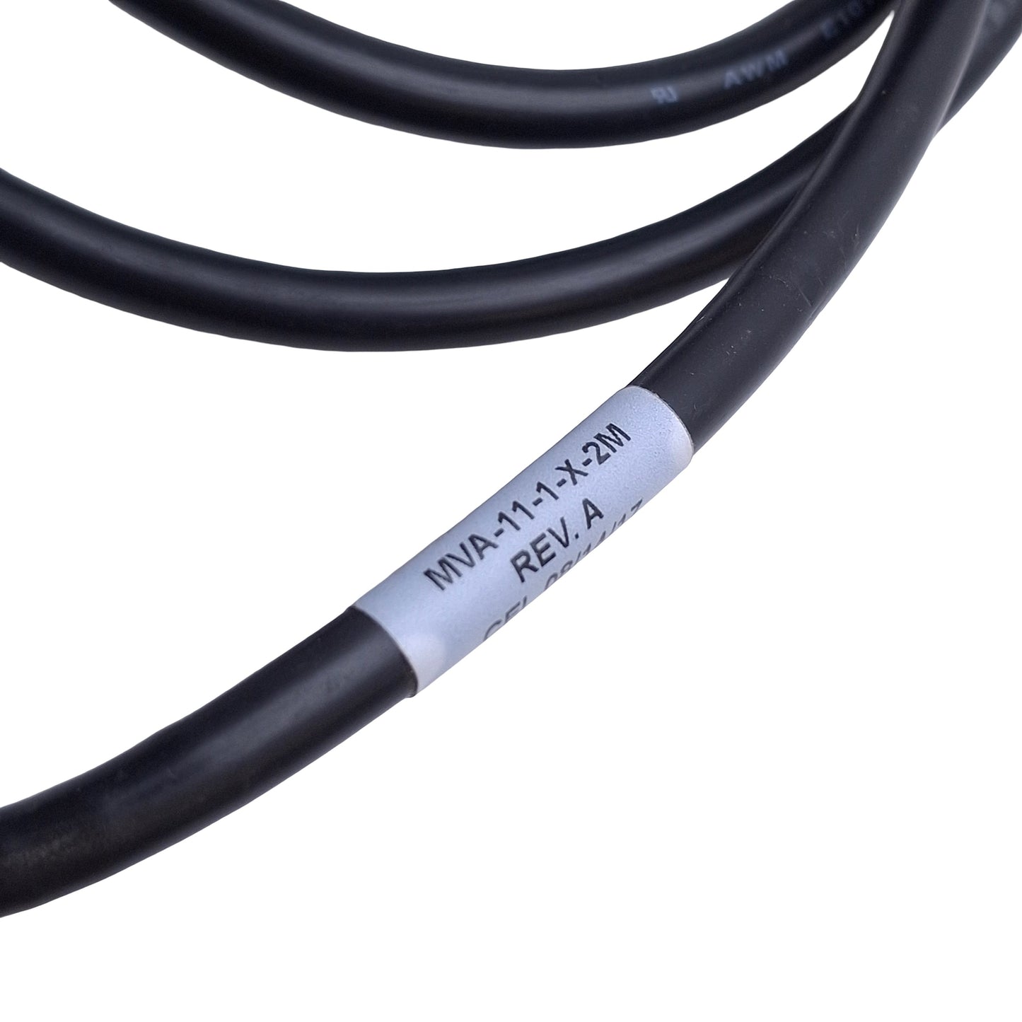 Used CEI MVA-11-1-X-2M Hirose Camera Cable, Hirose 12-Pin Female to Flying Leads, 2m