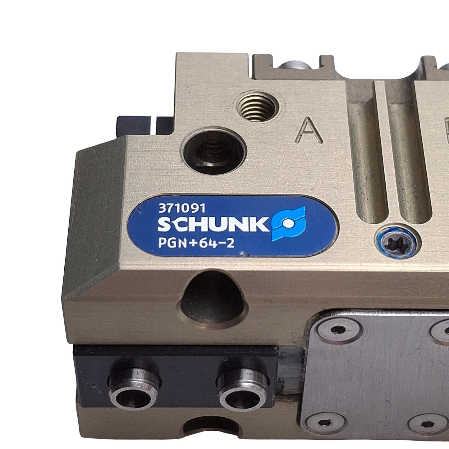 Used Schunk PGN+64-2 0371091 Universal Gripper, 2-Jaw, 3mm Stroke, 520N Closing