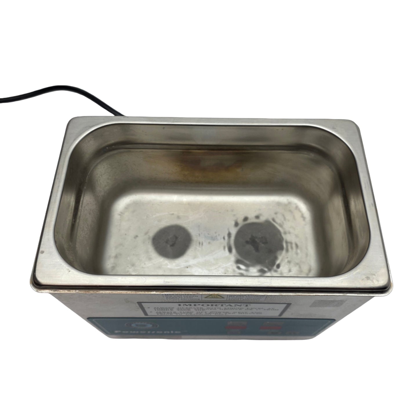 Used Crest Ultrasonics P230HT Powersonic Ultrasonic Cleaner 20-80°C, 3/4Gal, 115VAC