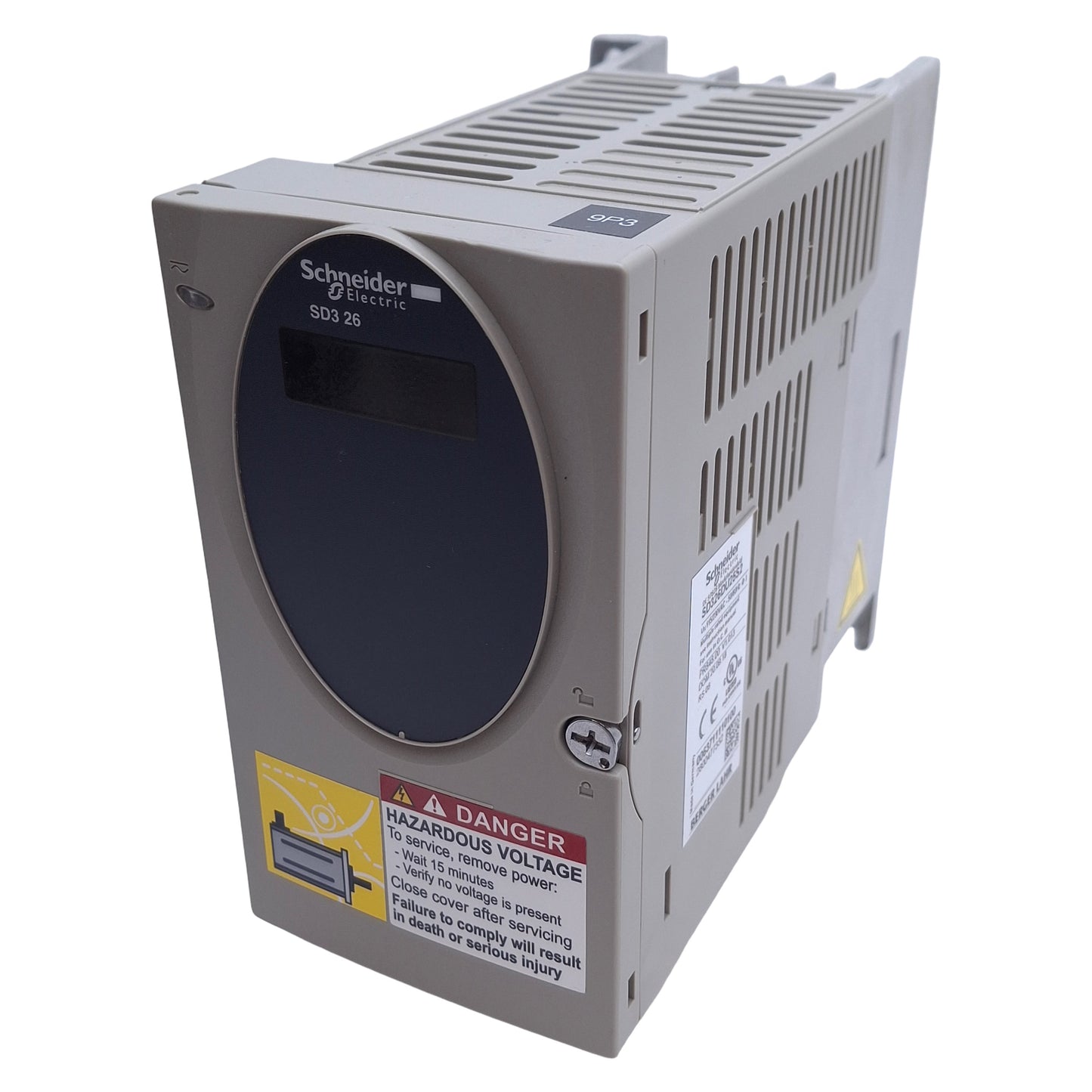 Used Schneider Electric SD326DU25S2 Stepper Motor Drive 115/230VAC, 180/270W