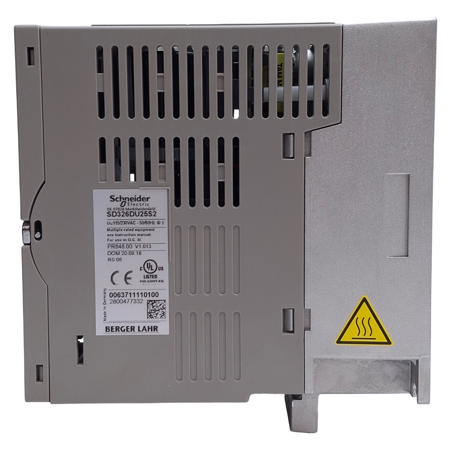 Used Schneider Electric SD326DU25S2 Stepper Motor Drive 115/230VAC, 180/270W