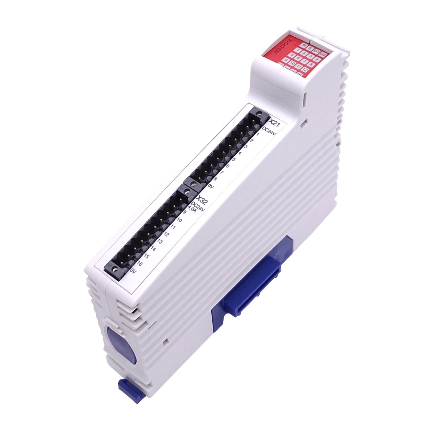 Used Jetter JX3-DIO16 Digital I/O Expansion Module, 16-Channel 8DI 8DO, 24VDC