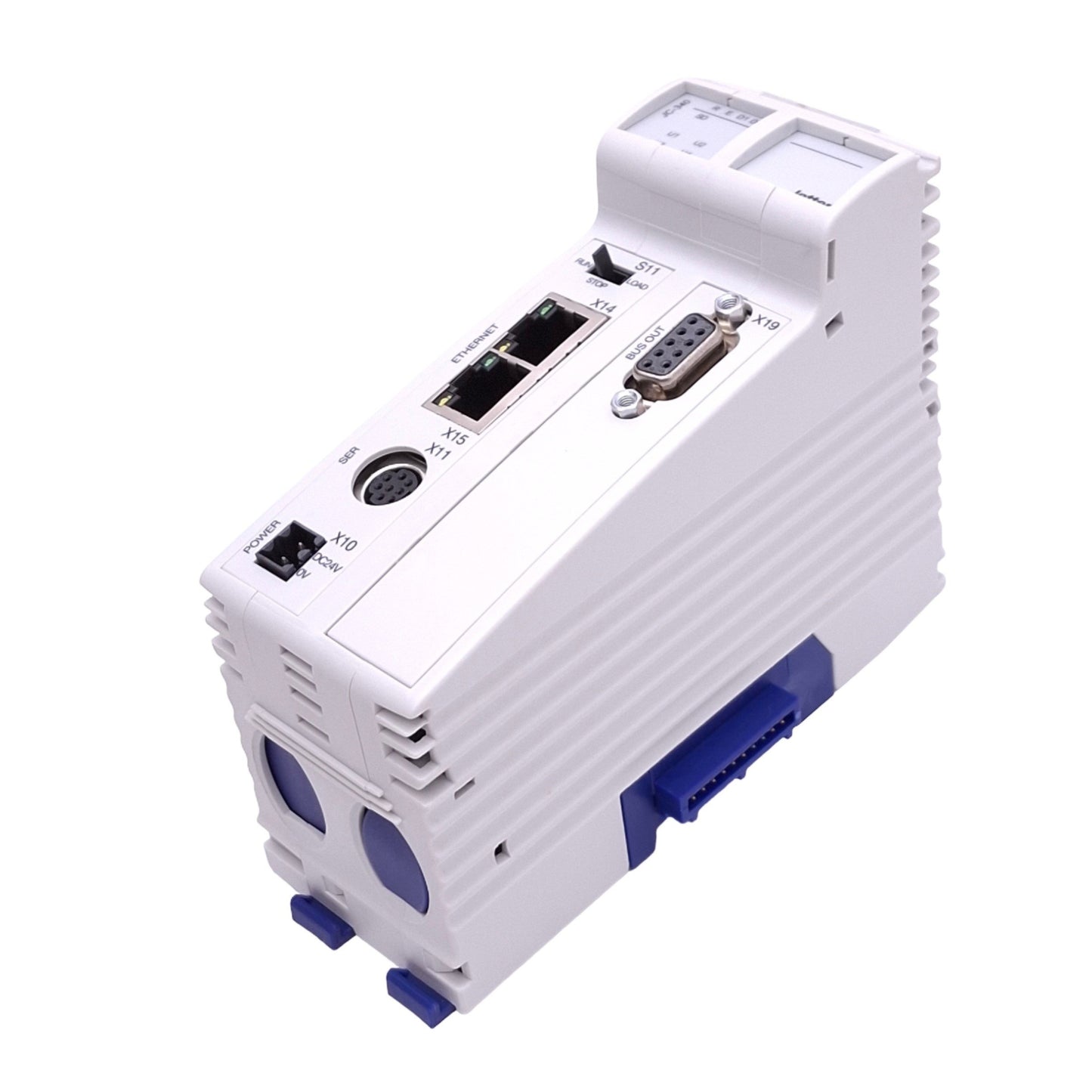 Used Jetter JC-340-0 JetControl PLC Module, 3-Axis, DB9F RJ45, 24VDC, DIN Rail