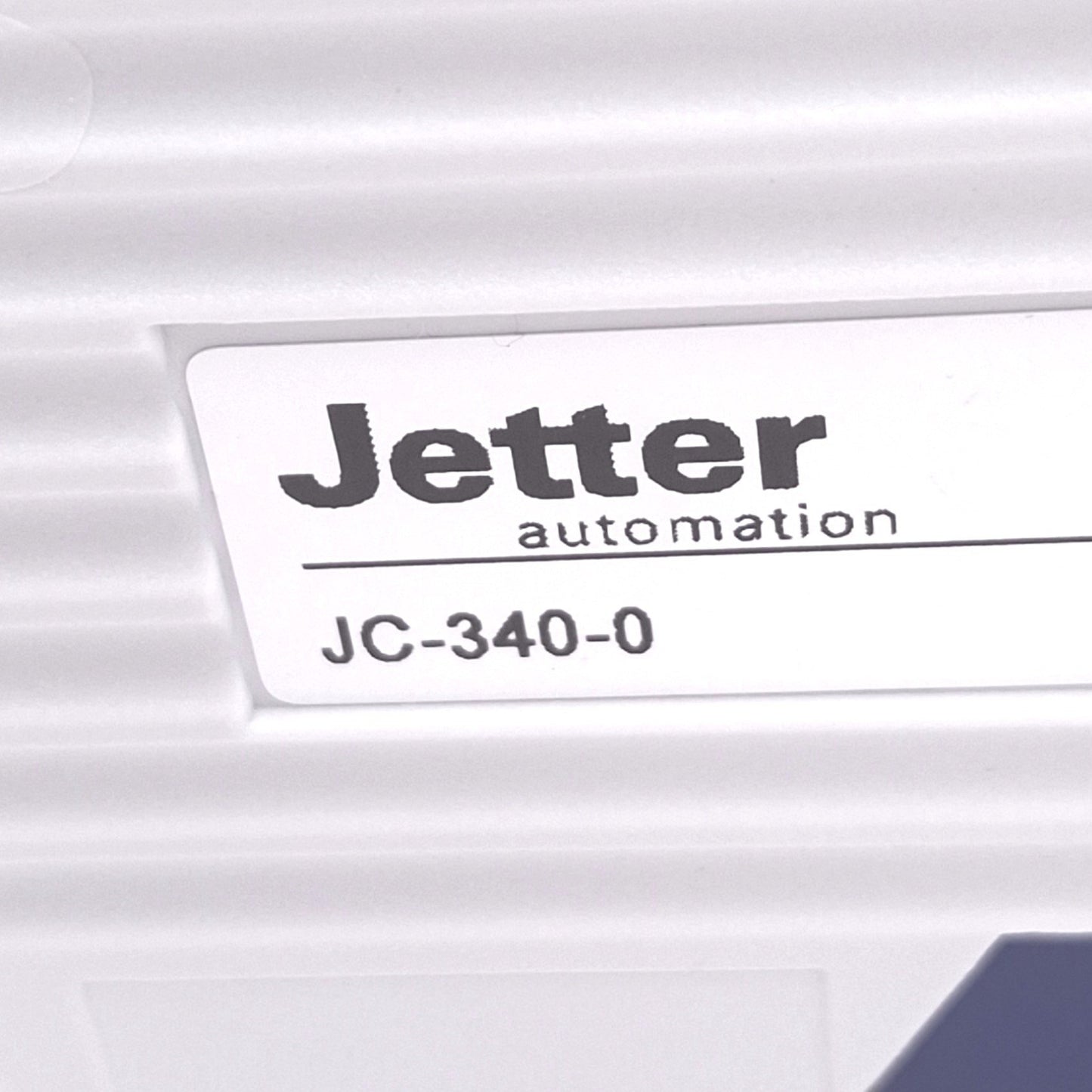 Used Jetter JC-340-0 JetControl PLC Module, 3-Axis, DB9F RJ45, 24VDC, DIN Rail