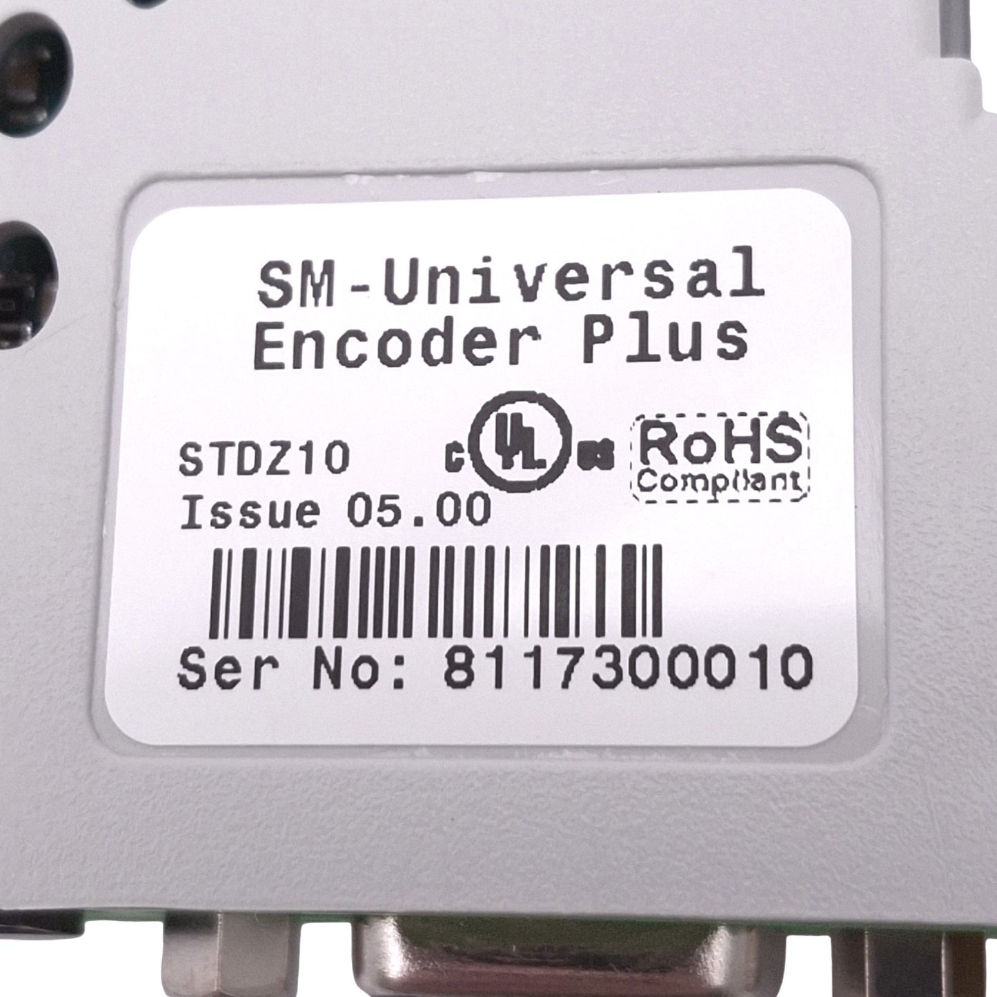 New Nidec STDZ10 SM-Universal Encoder Feedback Module, DB15F, 15VDC, 250kHz In