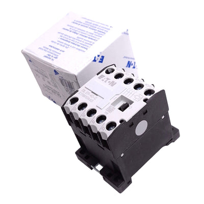 New Eaton DILER-40-G XTRM10A40 Contactor Relay, 4-Pole NO, 10A Max, 24VDC Coil