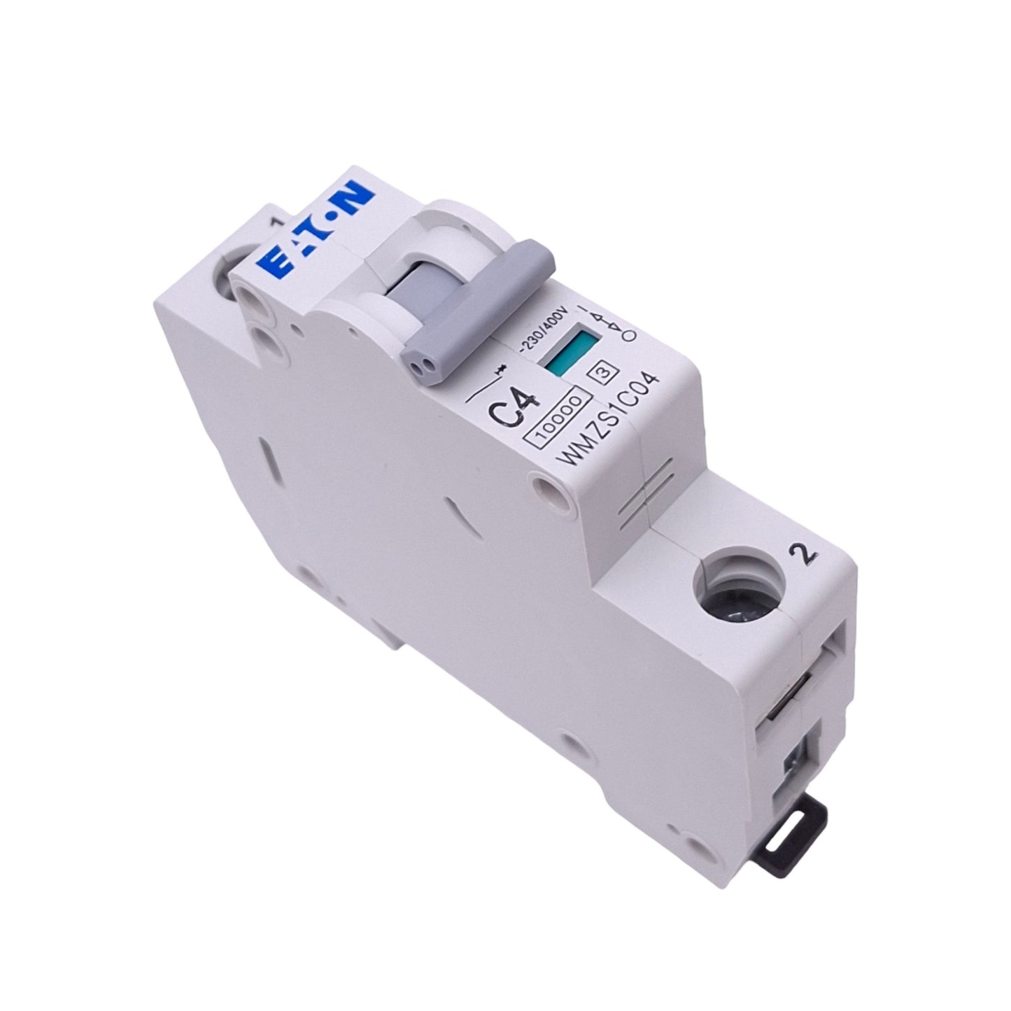 New Eaton WMZS1C04 Mini Circuit Breaker, 1-Pole 4A, 277/480VAC Max, DIN Rail