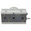 Used SMC MSQB1A Pinion Style Rotary Table, ø6mm Bore, 0-190° Angle, 0.7MPa, M3x0.5