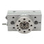 Used SMC MSQB1A Pinion Style Rotary Table, ø6mm Bore, 0-190° Angle, 0.7MPa, M3x0.5